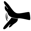 Piktogram for bevægelighed